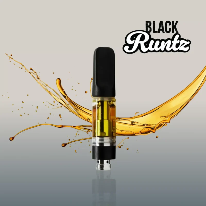 A vape cart of THCa strain black runtz cheap carts near me