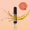 A vape cart of THCa strain strawberry cough potent and pure cheap thca carts
