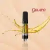 A vape cart of THCa strain gelato potent and pure cheap thca carts