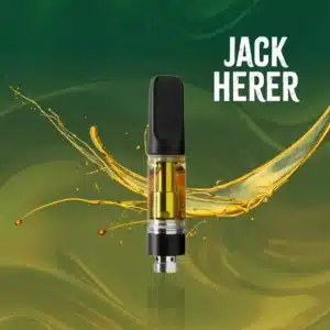 A vape cart of THCa strain jack herer potent and pure cheap thca carts