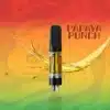 A vape cart of THCa strain papaya punch potent and pure cheap thca carts