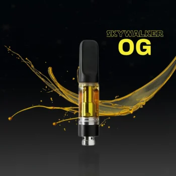 A vape cart of THCa strain skywalker og potent and pure cheap thca carts