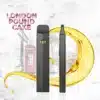 Vape cart with yellow background