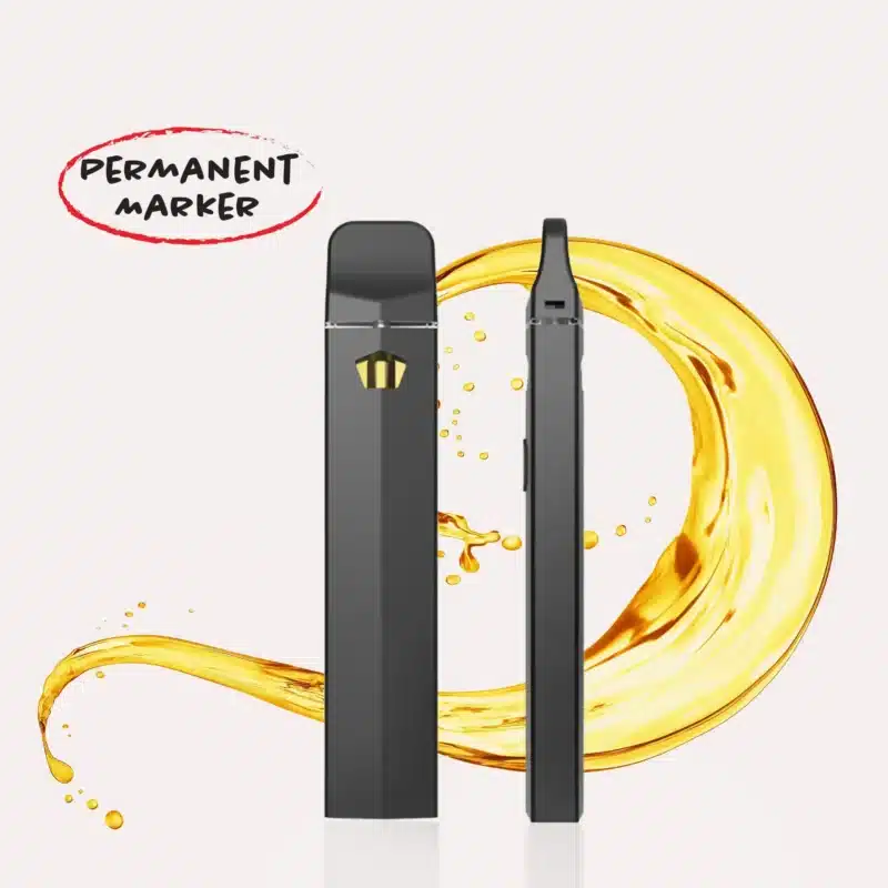 Electronic vape device with thca distillate oil