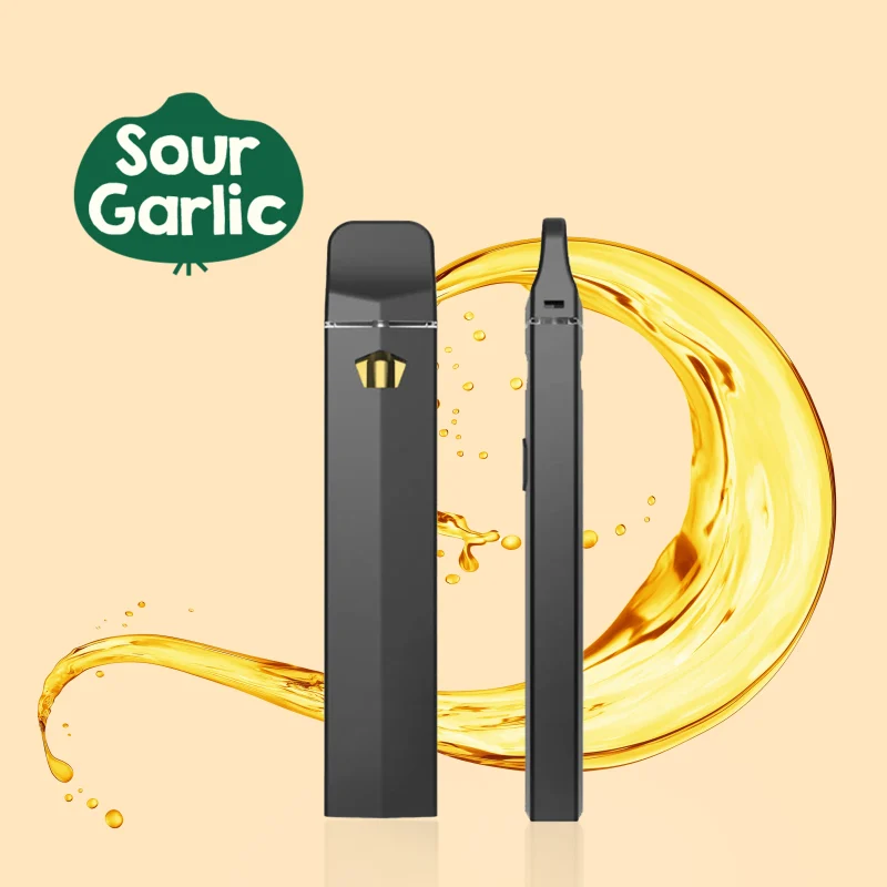 black vaping device with thca distillate
