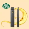 black vaping device with thca distillate