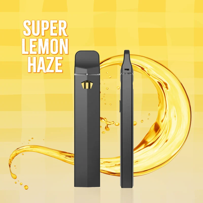 black vaping device with thca distillate