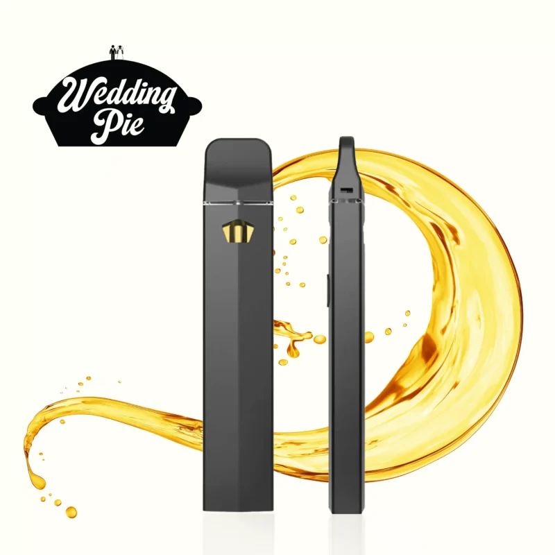 black vaping device with thca distillate Wedding pie strain