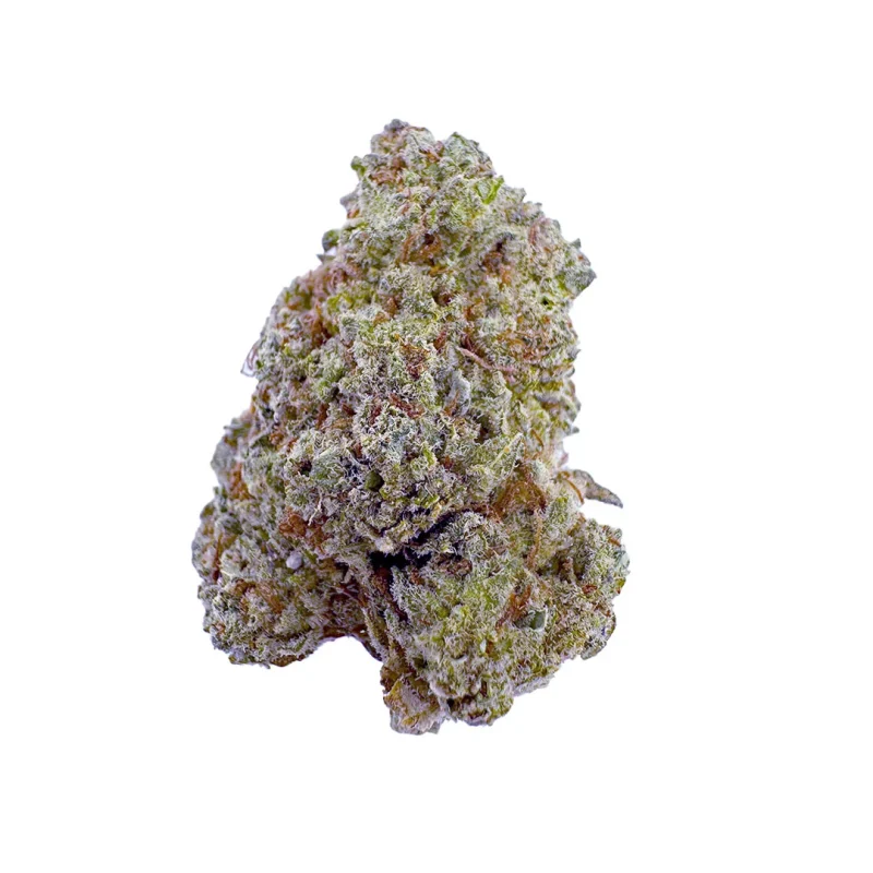 a close up of a hemp flower