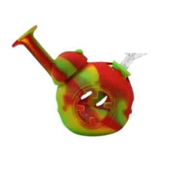 4"" Ball Hybrid Silicone and Glass Tobacco Water Pipe