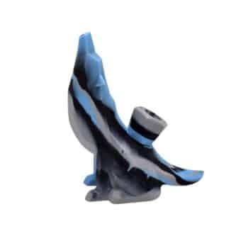6"" Wolf Silicone Hand Pipe - Color May Vary - (1, 3 OR 6 Count) - 1 Count