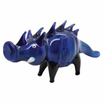 7"" Artistic Design Glass Dragon Hand Pipe - (1 Count)