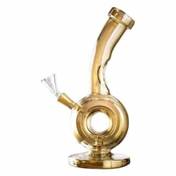 8"" Mj Arsenal Saturn Mini Bong - Gold or Pink - (1 Count) - Gold