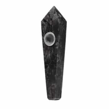 Astral Project Gemstone Jewel Hand Pipe > Astrophyllite