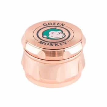 Green Monkey Grinder - Baboon Crown - 50mm - Various Colors (1 Count) - Rose Gold