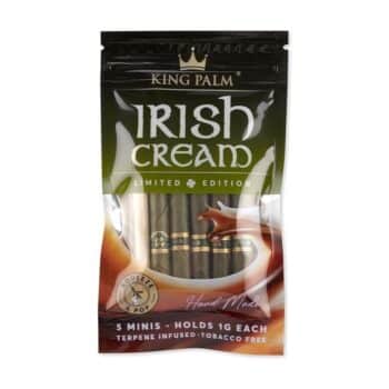 King Palm Mini Size 5 Pack- Irish Cream