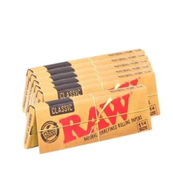 RAW Authentic Natural Classic 1 1/4 Size Rolling Papers
