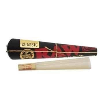 RAW Cone Black King Size