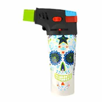 Smokezilla Sugar Skull XXL Butane Torch Lighter (6pc Display)
